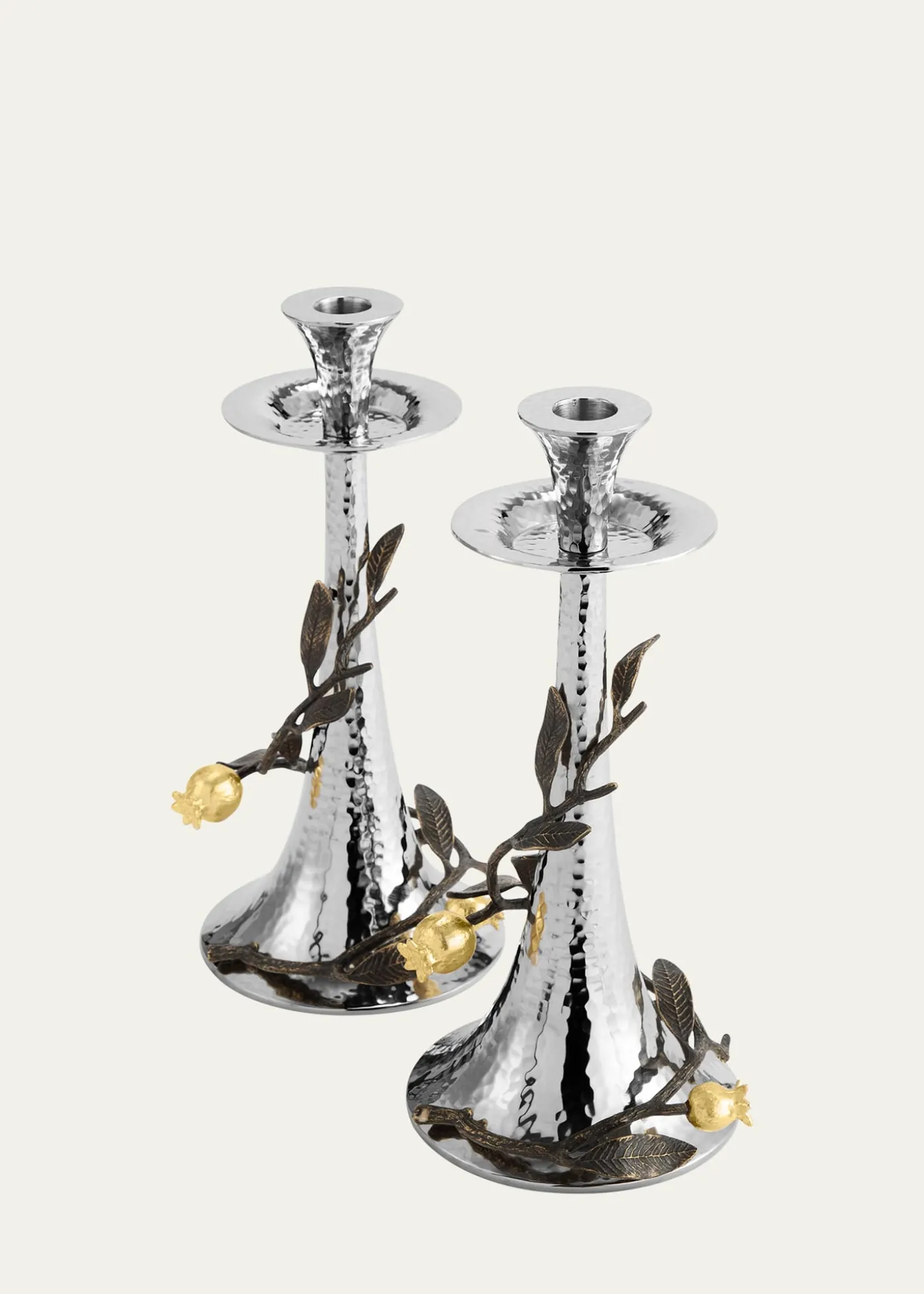 Michael AramPomegranate Candleholders, Set of Two