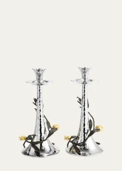 Michael AramPomegranate Candleholders, Set of Two