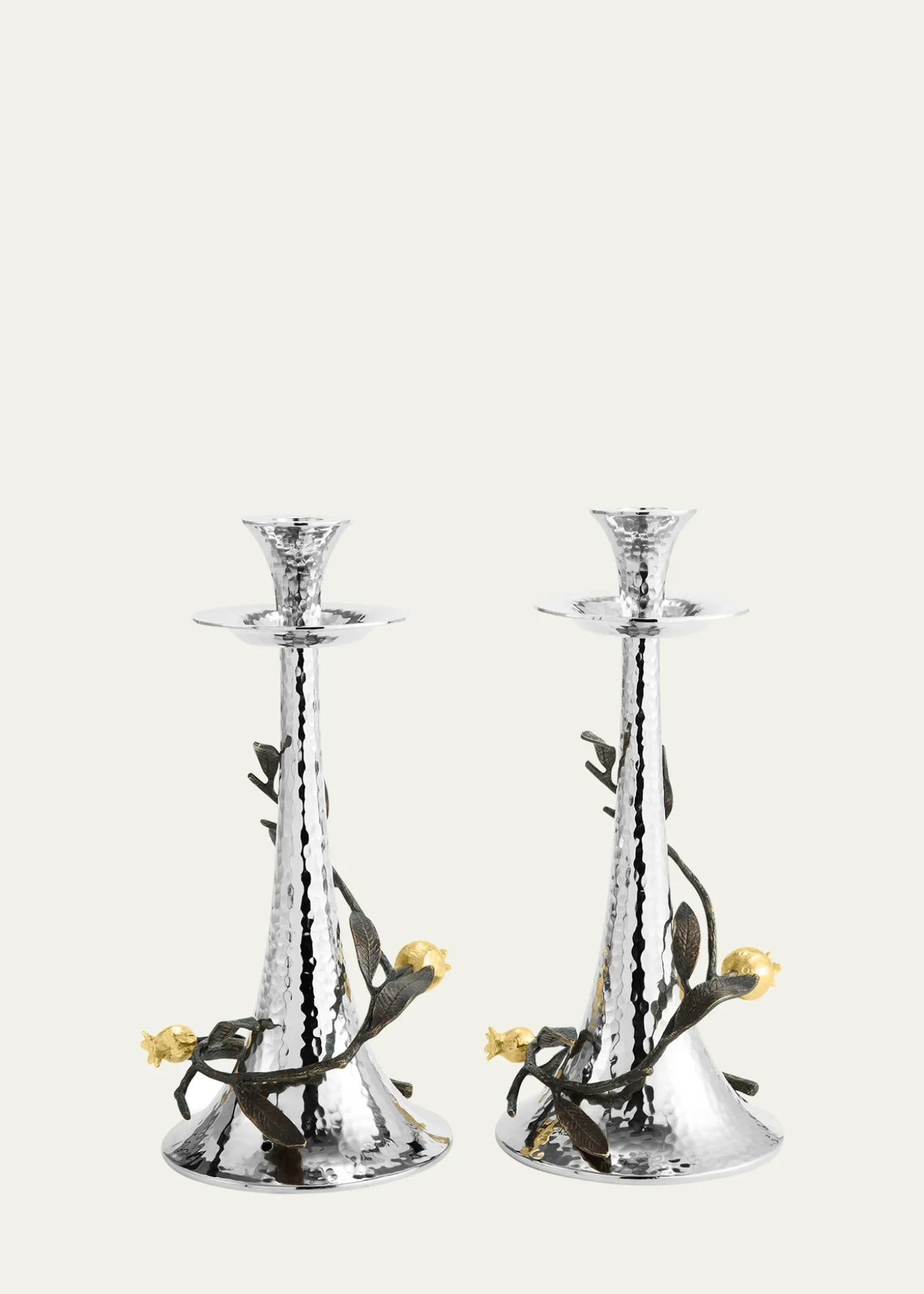 Michael AramPomegranate Candleholders, Set of Two