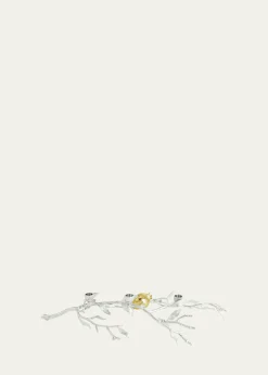 Michael AramPomegranate Silver & Gold Low Candleholders