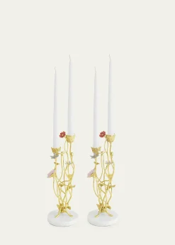 Michael AramWildflowers Candleholders, Set of 2