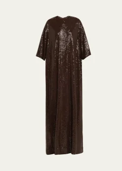 Michael Kors CollectionHand Embellished Caftan Gown