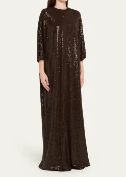 Michael Kors CollectionHand Embellished Caftan Gown