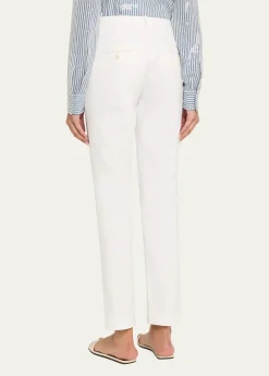 Michael Kors CollectionSamantha Slim Double Crepe Pants