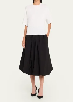 Michael Kors CollectionShaun Crewneck Boxy Tee