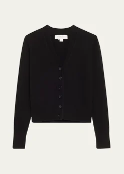 Michael Kors CollectionV-Neck Cashmere Baby Cardigan