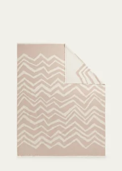 Missoni HomeGraffiti Virgin Wool Throw, 53" x 71"