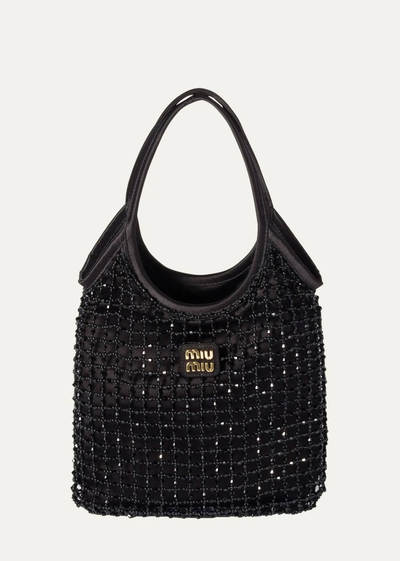 Miu MiuIvy Beaded Duchesse Shoulder Bag