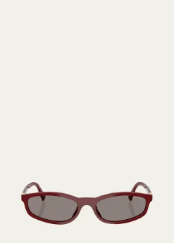 Miu Miu54MM Oval Sunglasses