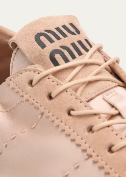 Miu MiuSatin Retro Runner Sneakers