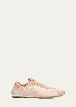 Miu MiuSatin Retro Runner Sneakers