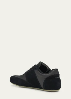 MM6 Maison MargielaAnatomic Mixed Leather Sneakers