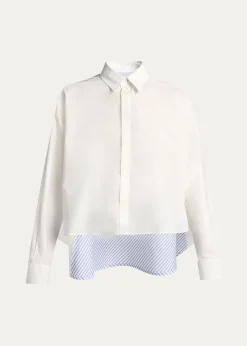 MM6 Maison MargielaLong-Sleeve Shirt