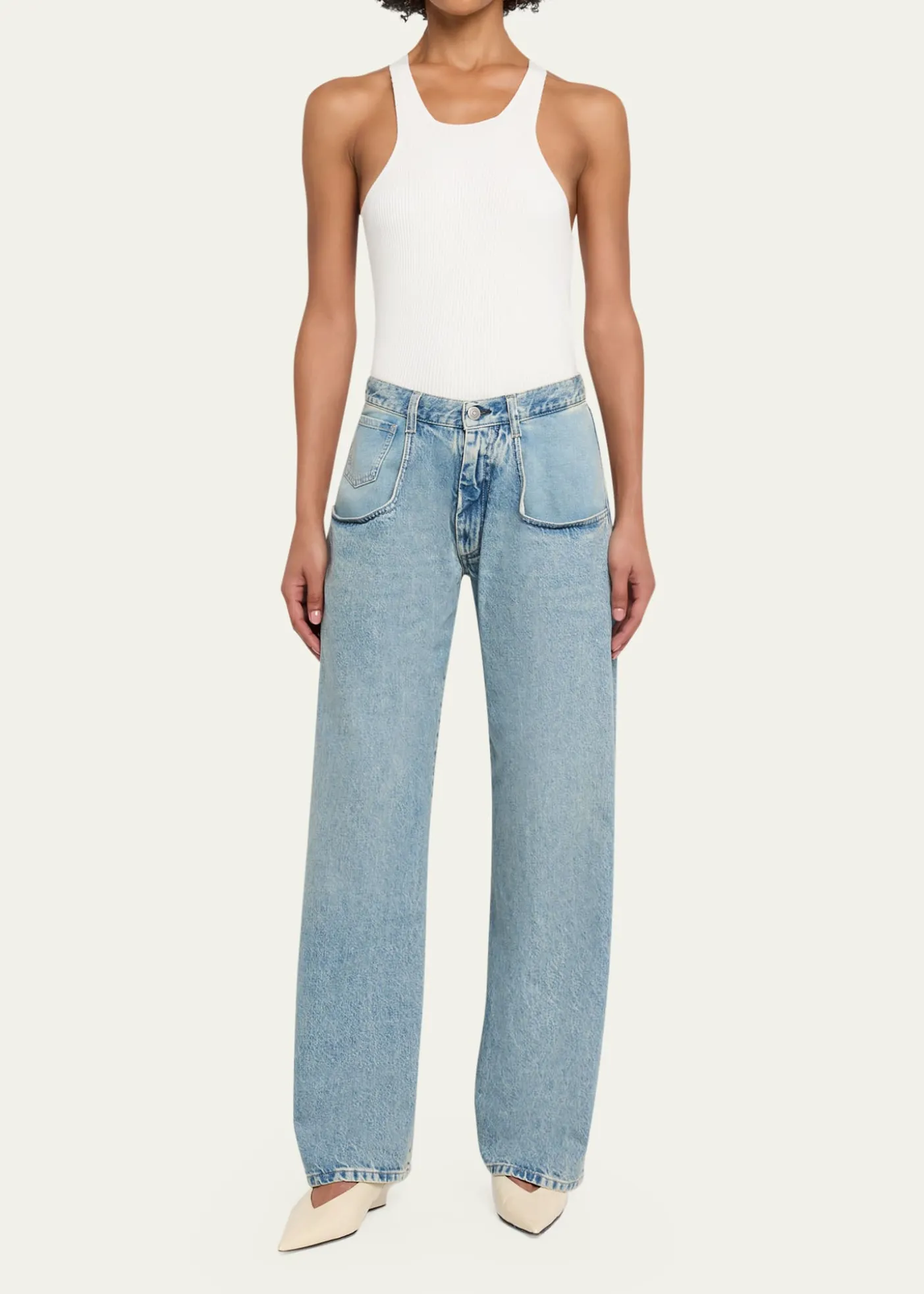 MM6 Maison MargielaRelaxed-Fit Jeans
