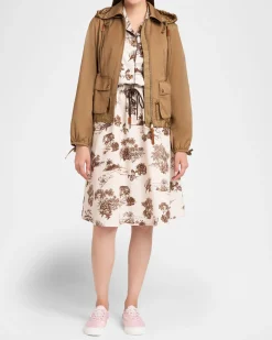 MonclerAdenium Jacket with Detachable Hood
