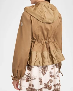 MonclerAdenium Jacket with Detachable Hood
