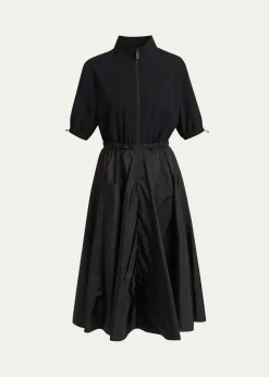 MonclerA-Line Combo Dress