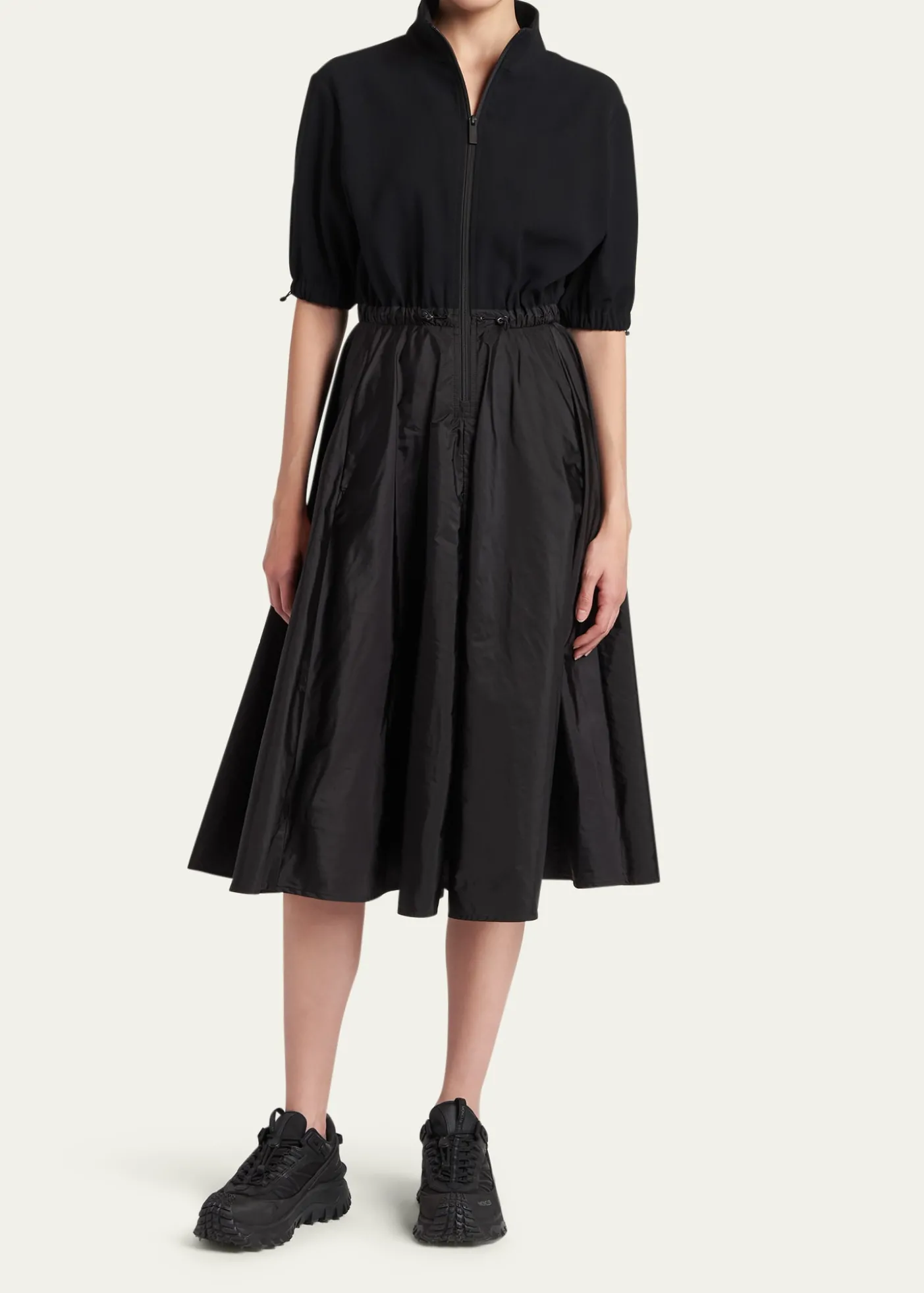 MonclerA-Line Combo Dress