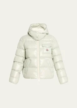 MonclerAndro Hooded Short Down Jacket