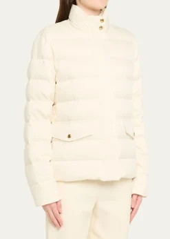 MonclerBessettes Short Down Puffer Jacket