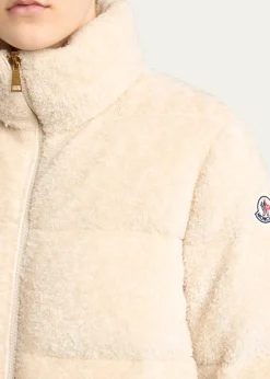 MonclerCedra Teddy Short Down Jacket