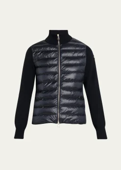 MonclerCombo Down Short Cardigan