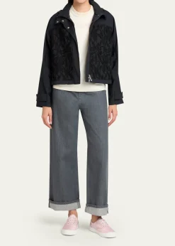 MonclerEpimedium Embroidered Jacket