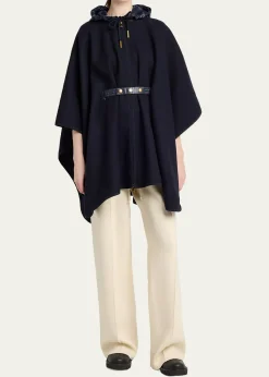 Moncler GeniusPadded Wool-Blend Cape