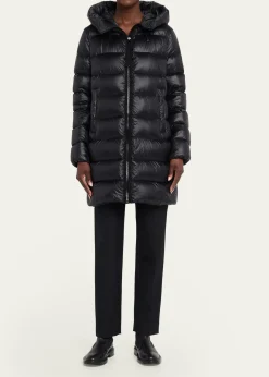 Moncler GeniusSuyenne Hooded Mid-Length Down Jacket