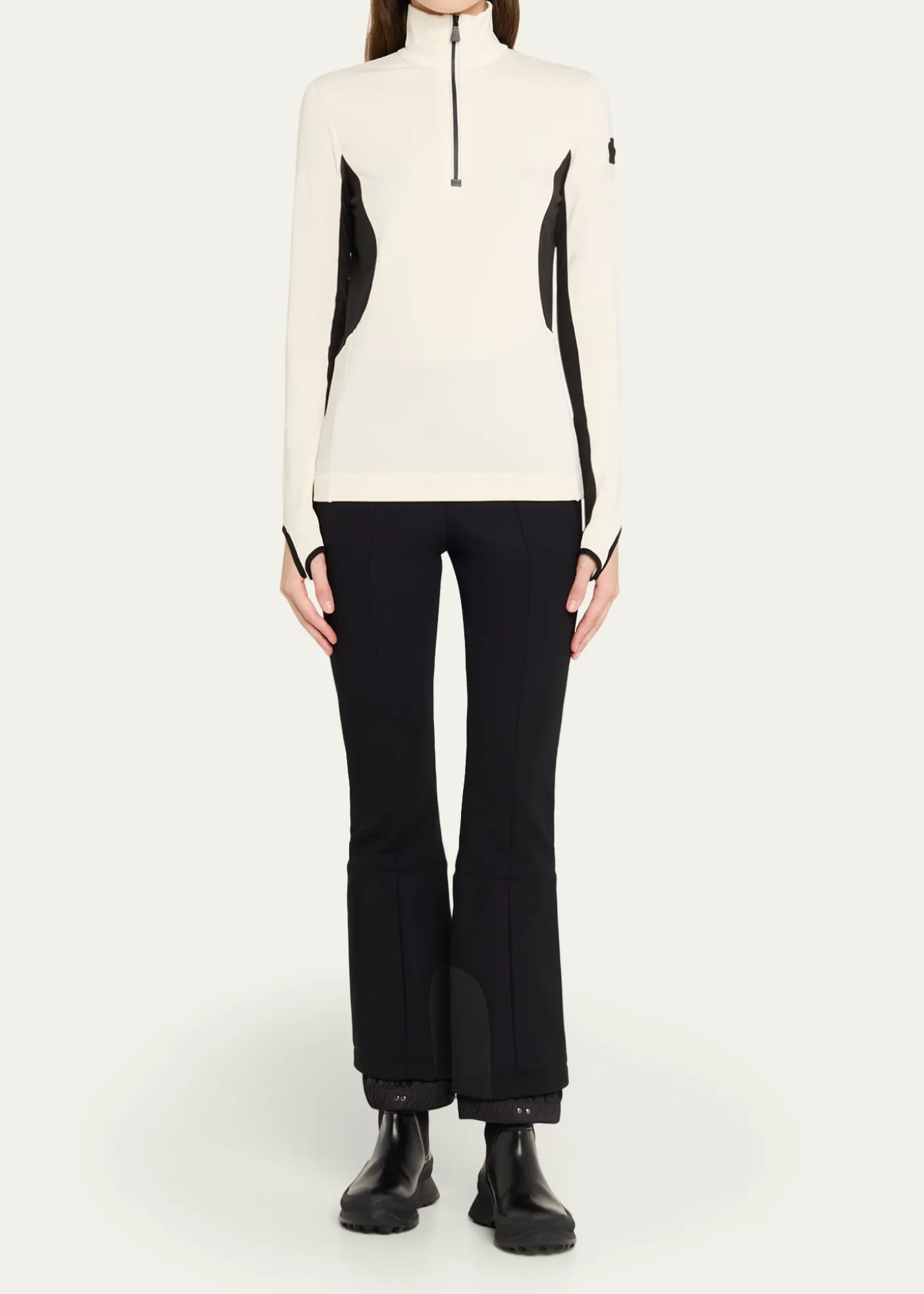 Moncler GrenoblePolartec® Base Layer Zip Turtleneck