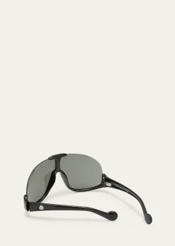 Moncler LunettesVisseur Injection Plastic Shield Sunglasses