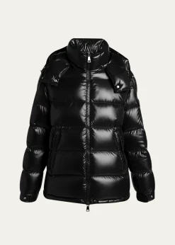 MonclerMaire Hooded Short Down Jacket