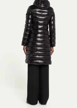 MonclerMoka Long Puffer Coat