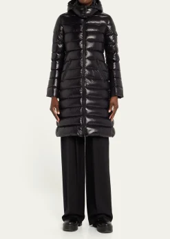 MonclerMoka Long Puffer Coat