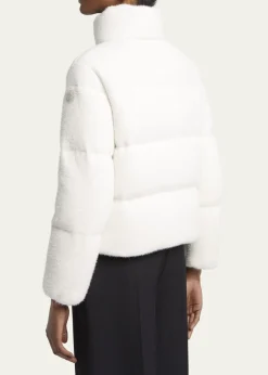 MonclerMornas Short Down Jacket