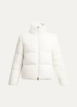 MonclerMornas Short Down Jacket