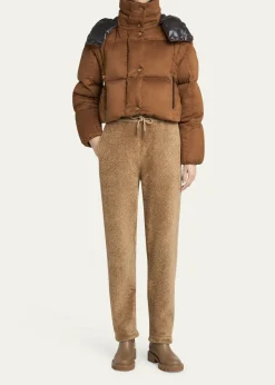 MonclerPaterne Convertible Short Down Jacket with Detachable Hood