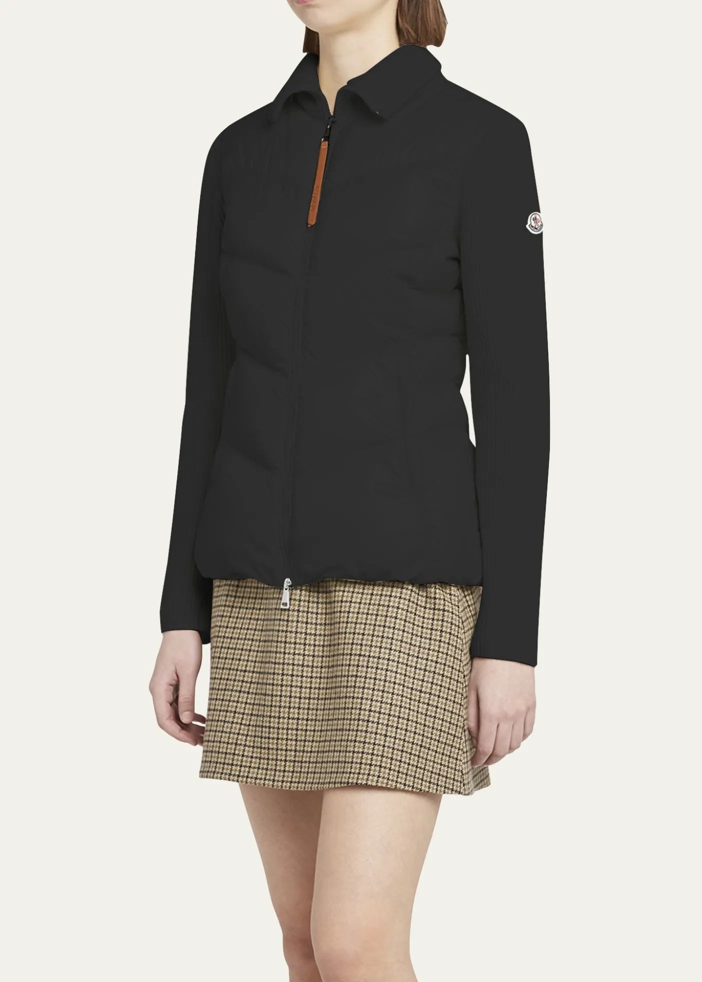 MonclerPuffer Knit Cardigan