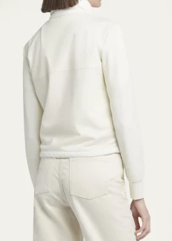 MonclerQuilted Nylon Zip-Up Cardigan
