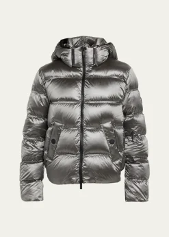 MonclerQuilted Short Down Jacket