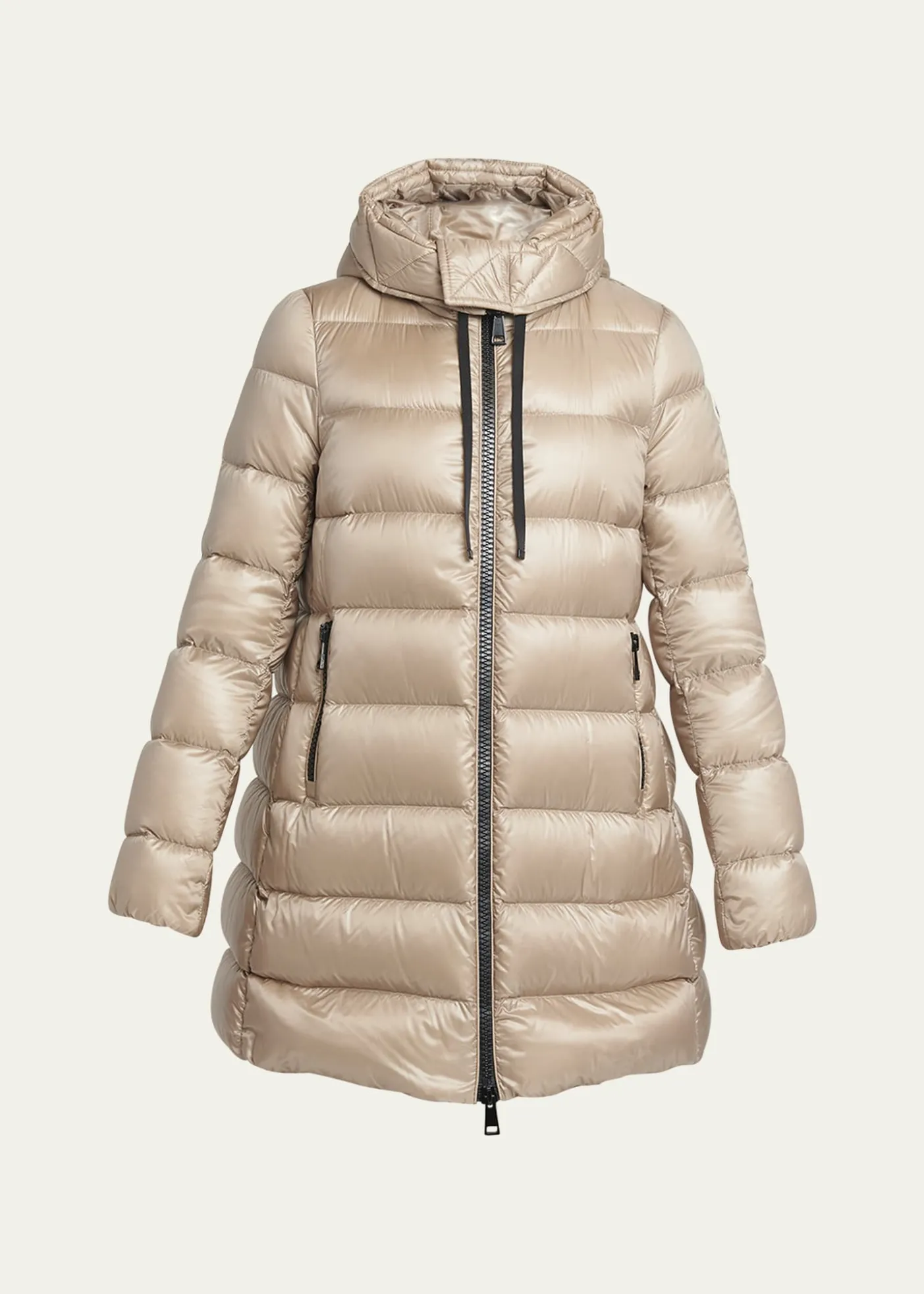 MonclerSuyen Down Quilted Nylon Hooded Parka
