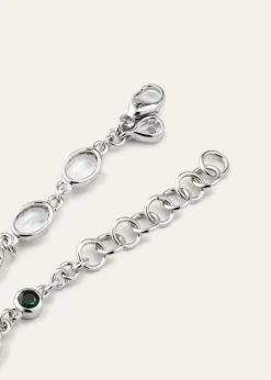Monica Rich KosannOval Bezel-Set Rock Crystal Tennis Bracelet in Sterling Silver