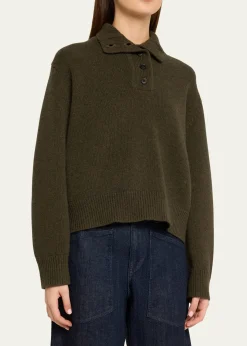 Nili LotanRenata Collared Wool Sweater