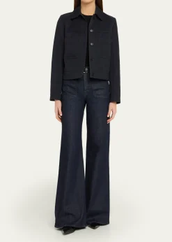 Nili LotanSusannah Virgin Wool Cropped Jacket