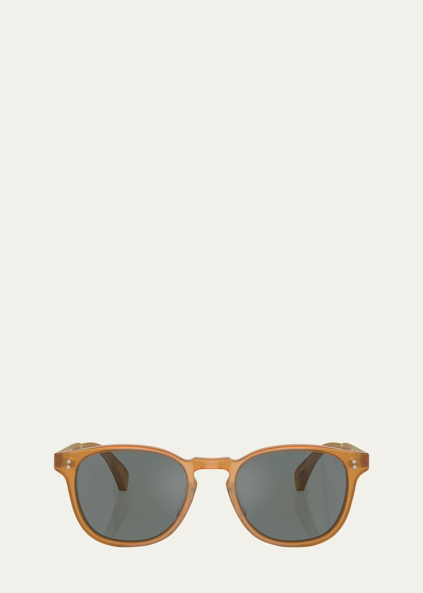 Oliver PeoplesFinley Esq. Sun Acetate Round Sunglasses
