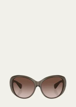 Oliver PeoplesMaridan Gradient Acetate & Plastic Round Sunglasses