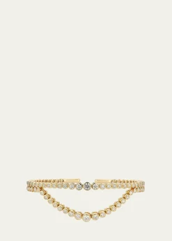ONDYNDouble Lumiere Bracelet with Diamonds