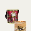 OrtigiaAmbra Nera Alabaster Candle, 8.8 oz.