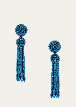 Oscar de la RentaCrystal Fringe Earrings