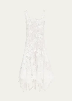 Oscar de la RentaDominican Landscape Guipure Dress